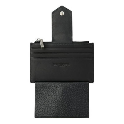 BRAUN BÜFFEL Braun Buffel Bindan Card Holder W/Ext Coin Compartment in Black 3
