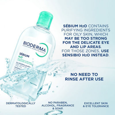 BIODERMA Sebium H2O Micellar Water 3