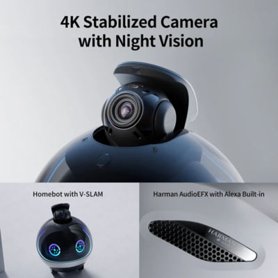 Enabot EBO X Smart Home Companion Robot with Alexa Built-in 3