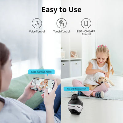 Enabot EBO X Smart Home Companion Robot with Alexa Built-in 7