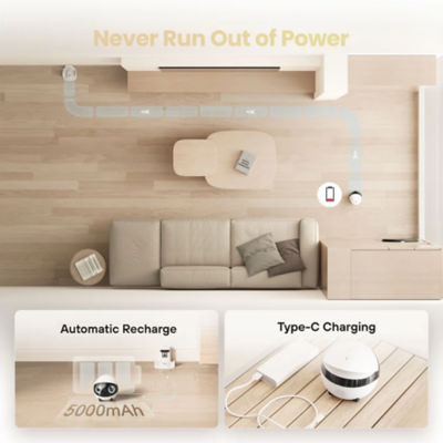 Enabot EBO Air 2S Smart AI CCTV Familybot 4