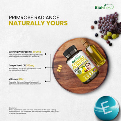 Biofinest 月見草油 1000 毫克補充劑（240 粒軟膠囊） 7