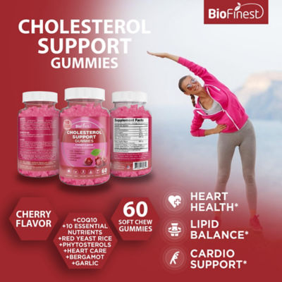 Biofinest Cholesterol Support Gummies Supplement 3