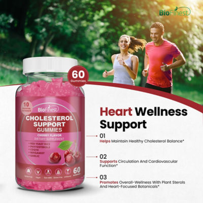 Biofinest Cholesterol Support Gummies Supplement 6