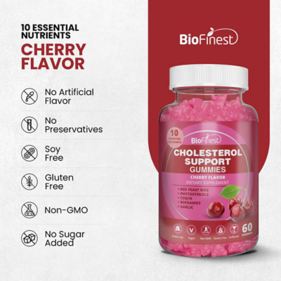 Biofinest Cholesterol Support Gummies Supplement 8