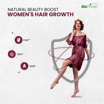 Biofinest 女性生髮補充品（120 片包衣片） 5