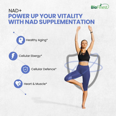 Biofinest NAD+ 增補劑 15000mg（60 粒素食膠囊） 5