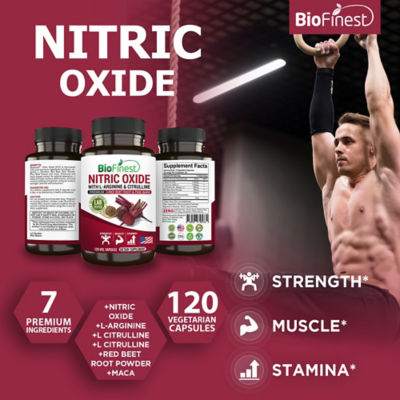 Biofinest N.O. 一氧化氮補充劑（120粒膠囊） 3