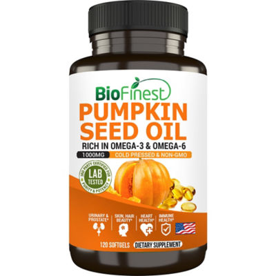 Biofinest 南瓜籽油補充劑（90粒軟膠囊） 1