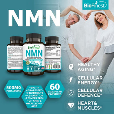Biofinest NMN 增補劑 15000mg（60 粒素食膠囊） 3
