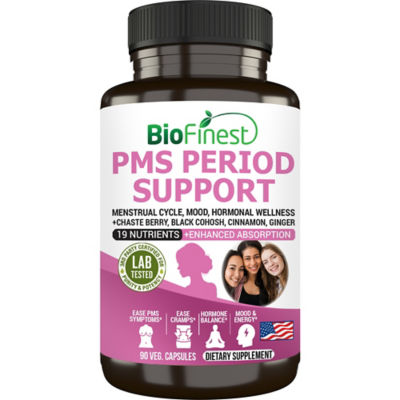 Biofinest PMS經期支持補充品（90粒素食膠囊） 1