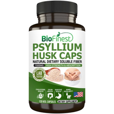 Biofinest 洋車前子殼膠囊補充劑（120粒素食膠囊） 1