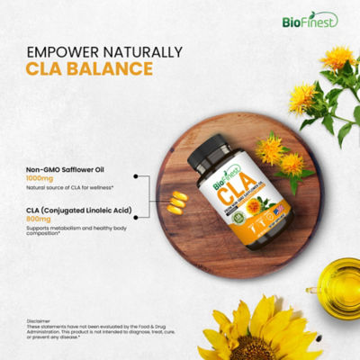 Biofinest CLA 1000毫克補充劑（180粒軟膠囊） 7