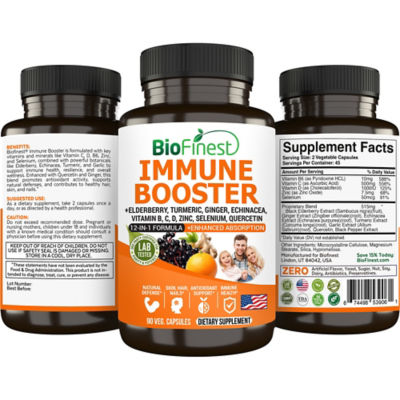 Biofinest 免疫增強補充劑（90 粒素食膠囊） 2