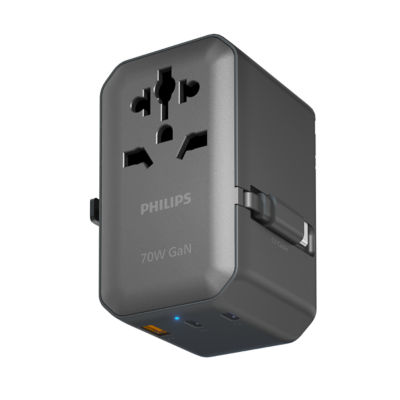 Philips Travel Worldwide Charger Adapter 70W Fast Charge 5