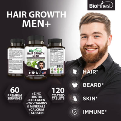 Biofinest 男士生髮補充品（120 片包衣片） 3