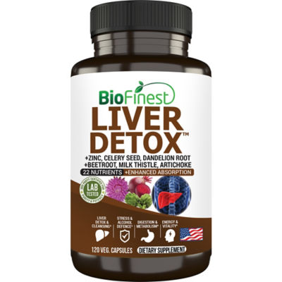 Biofinest 肝臟排毒補充劑（120 粒素食膠囊） 1