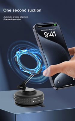 Skyzer MAC101 Magnetic Vacuum & Adhesive Suction Phone Mount 15