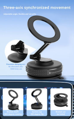 Skyzer MAC101 Magnetic Vacuum & Adhesive Suction Phone Mount 18