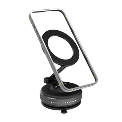 Skyzer MAC101 Magnetic Vacuum & Adhesive Suction Phone Mount 3
