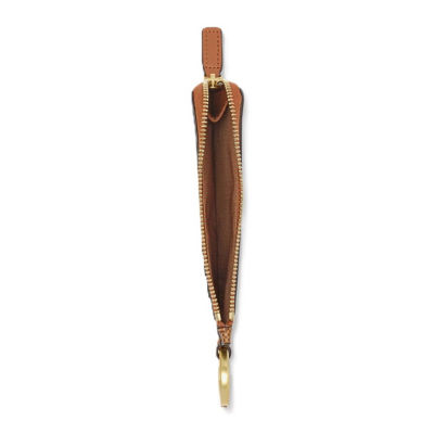 MCM Himmel Lanyard Zip Card Case in Lauretos (Cognac) 3