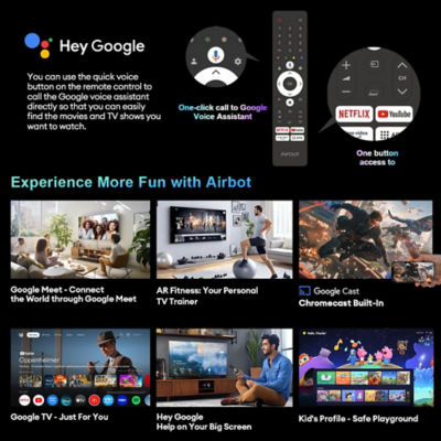 Airbot Mini-LED Smart Google TV 6