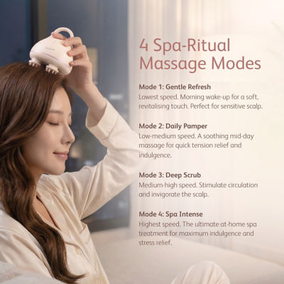 OSIM uGlow Scalp Head Spa Scalp Massager 7