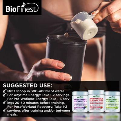 Biofinest 葡萄胺基酸能量電解質 BCAA 肌肉補水 5