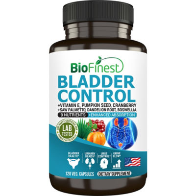 Biofinest膀胱控制補充劑（120粒素食膠囊） 1