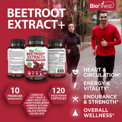 Biofinest甜菜根萃取物補充品（120粒素食膠囊） 3
