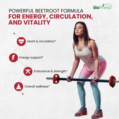 Biofinest甜菜根萃取物補充品（120粒素食膠囊） 5
