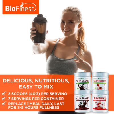 Biofinest Slim Shake 植物蛋白代餐粉益生菌C 6