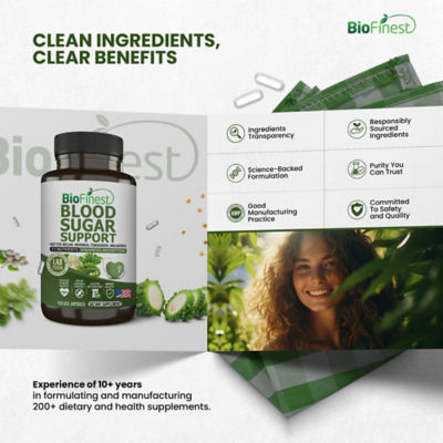 Biofinest血糖支持补充剂（120 粒素食胶囊） 8