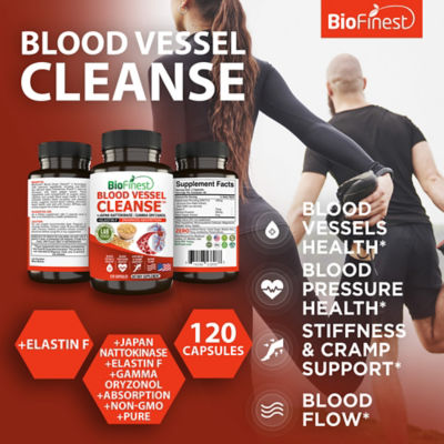 Biofinest 血管清潔劑納豆激酶（120 粒膠囊） 3