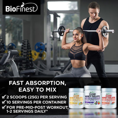 Biofinest 混合莓果味透明乳清分離蛋白粉 5