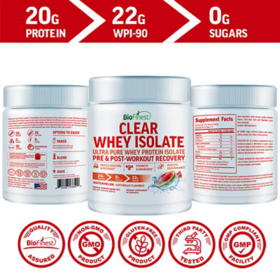 Biofinest 西瓜口味透明乳清分離蛋白粉 2