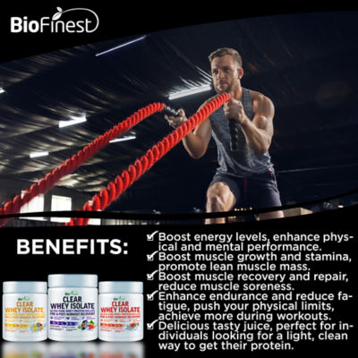 Biofinest 西瓜口味透明乳清分離蛋白粉 4
