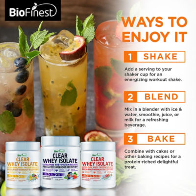 Biofinest 西瓜口味透明乳清分離蛋白粉 7