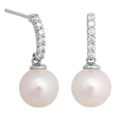 Goldheart Perolé White Gold Diamond Drop Earrings 1