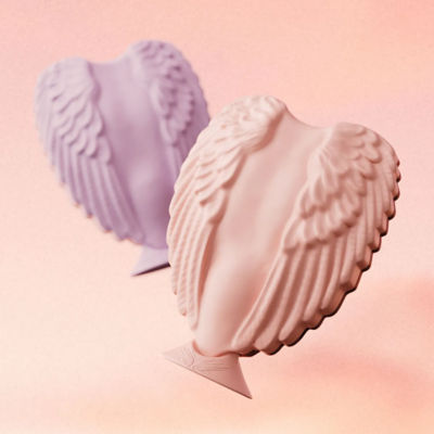 Tangle Angel Cupid Brush - 薰衣草丁香紫 3