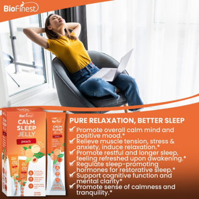Biofinest 舒緩睡眠啫咖哩補充劑 4