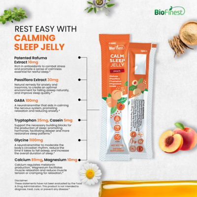 Biofinest 舒緩睡眠啫咖哩補充劑 7