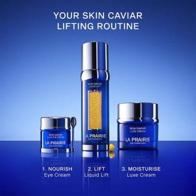 La Prairie 莱珀妮鱼子精华琼贵紧致面霜眼霜套装 5