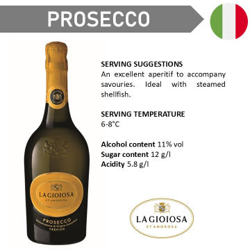 La Gioiosa [Bundle of 6] La Gioiosa Treviso Brut Prosecco - Sparkling Wine 3