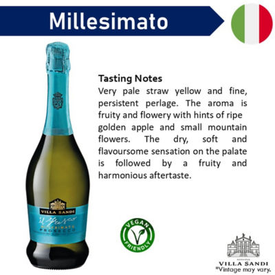 VILLA SANDI [Bundle of 6] Villa Sandi Il Fresco Millesimato Prosecco 3