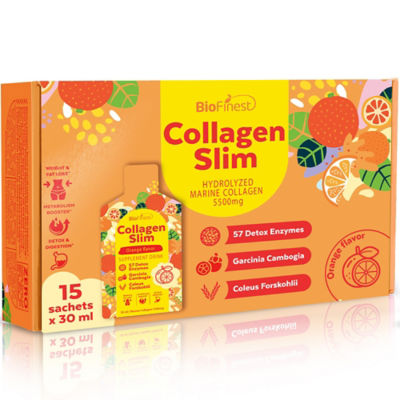 Biofinest Slim 海洋膠原蛋白勝肽飲料 5500毫克 減肥補充劑 1