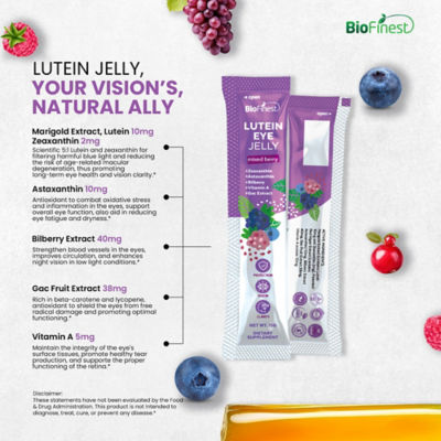 Biofinest Lutein Eye Jelly Supplement 9