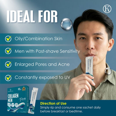KINOHIMITSU [Bundle of 4] Kinohimitsu Collagen Men Pro 15's 6