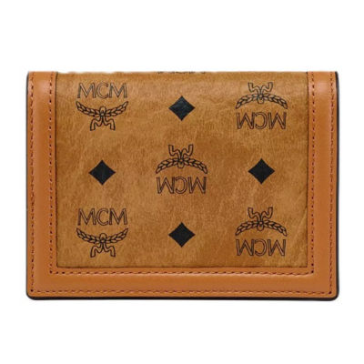 MCM Tracy Card Holder in Visetos 3
