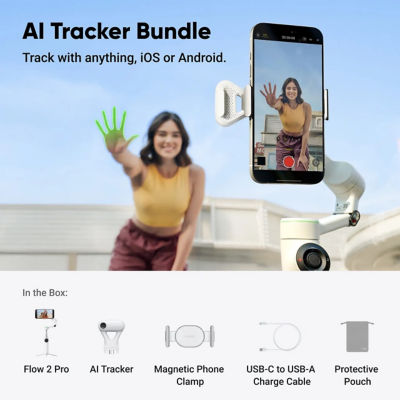 Insta360 Flow 2 Pro (AI Tracker Bundle) 9